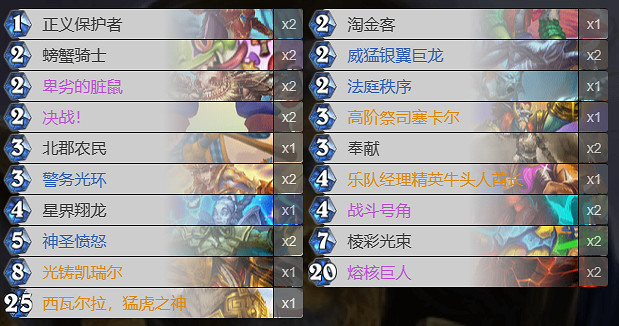 《爐石戰記》決戰荒蕪之地狂野元氣騎 《爐石戰記》決戰荒蕪之地狂野元氣騎