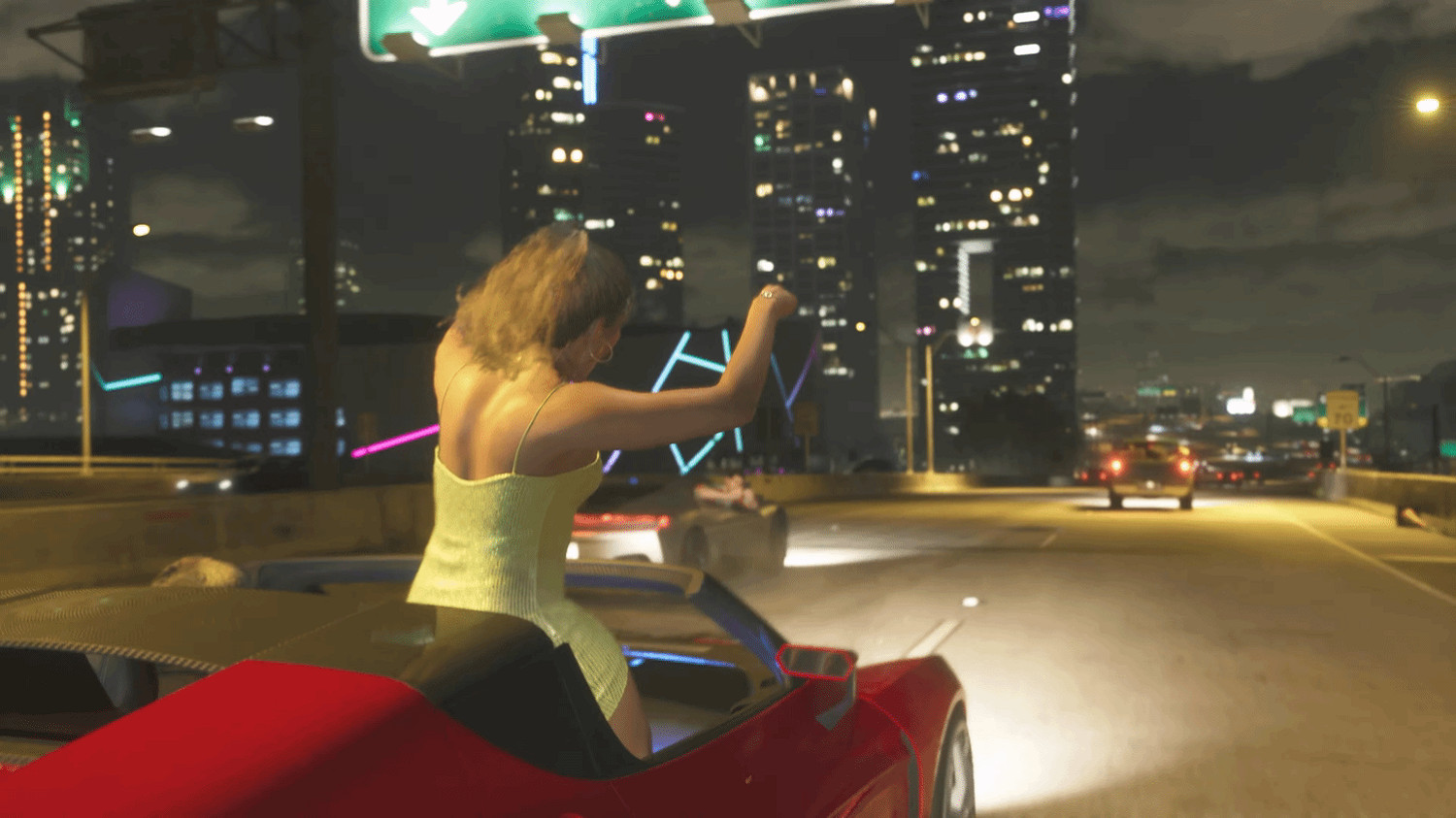 超細膩!博主曬《GTA6》預告0.5倍速下頭髮的物理效果 超細膩!博主曬《GTA6》預告0.5倍速下頭髮的物理效果