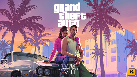《GTA6》海報圖公布！雌雄大盜將於2025年登場