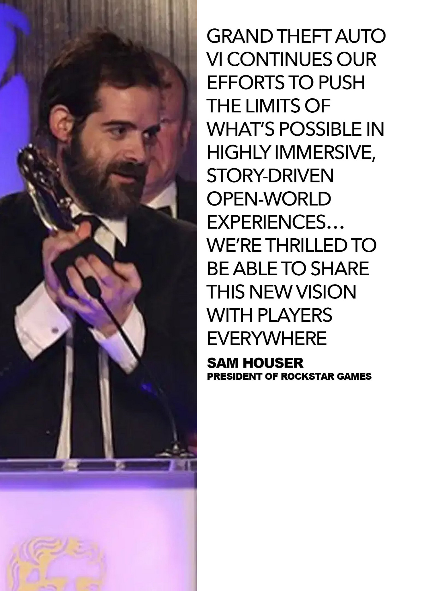 R星創始人:《GTA6》將不斷突破開放世界體驗的極限 R星創始人:《GTA6》將不斷突破開放世界體驗的極限