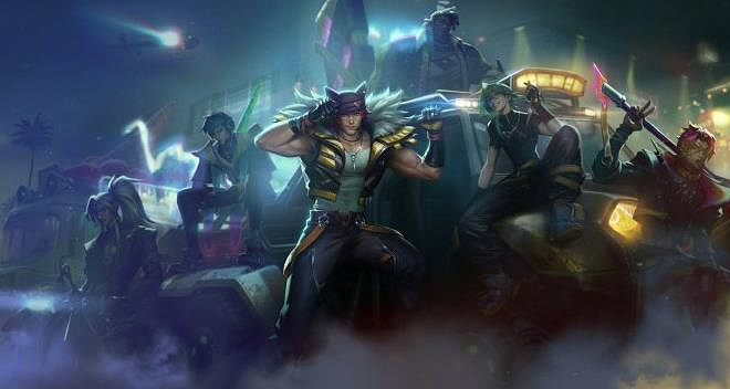 《英雄聯盟》心之鋼男團皮膚一覽