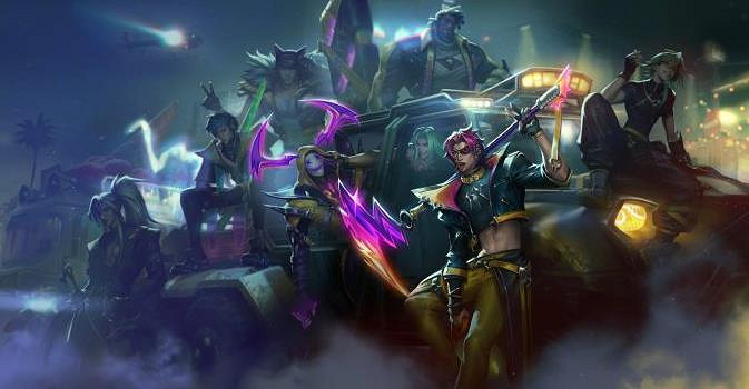 《英雄聯盟》心之鋼男團皮膚一覽