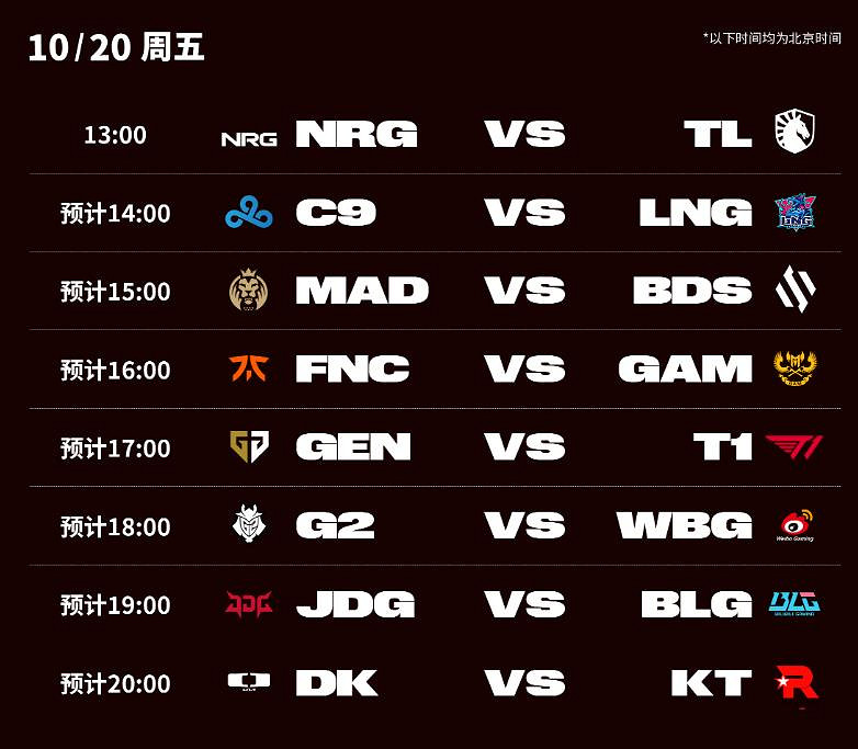 《lol》瑞士輪抽簽開始時間