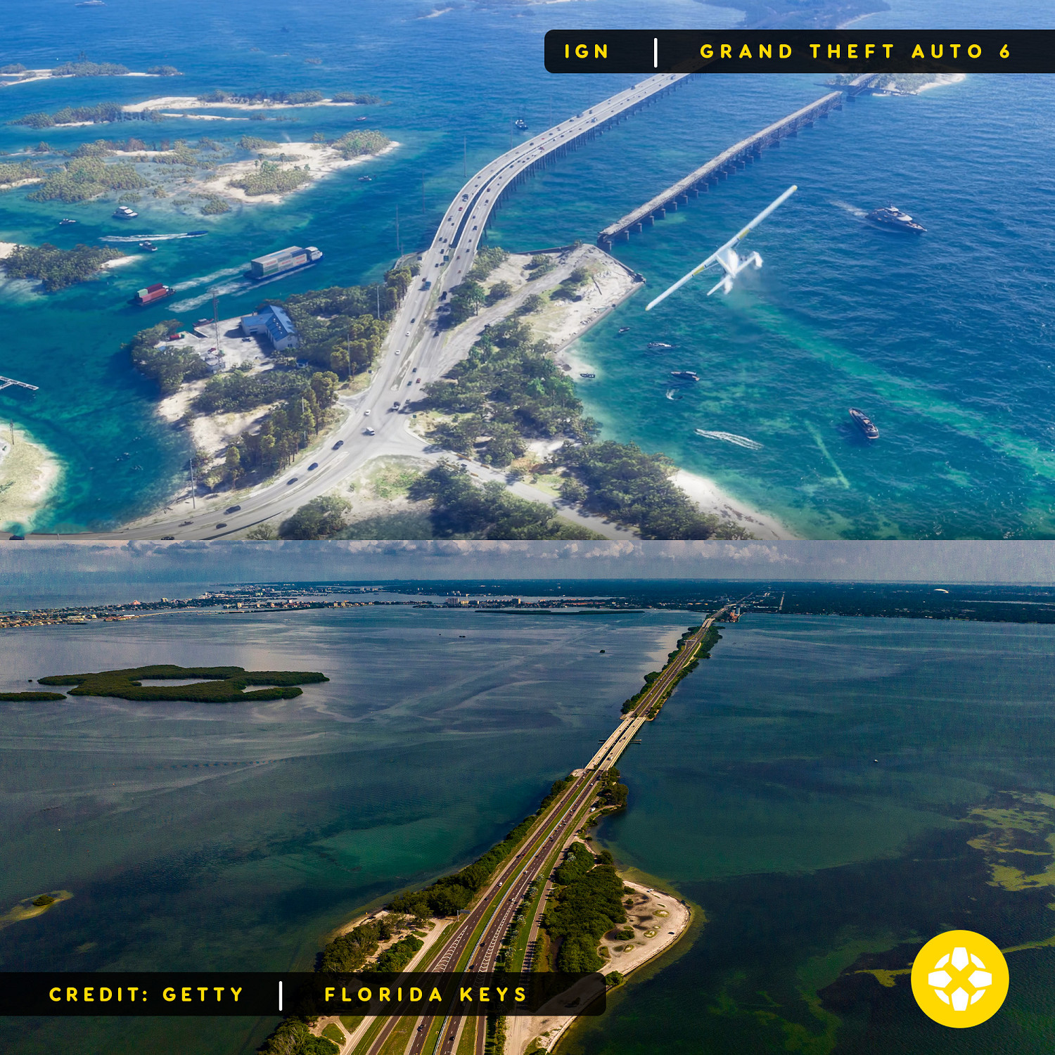相似度極高!《GTA6》雷奧奈達州與弗洛裡達州實景對比 相似度極高!《GTA6》雷奧奈達州與弗洛裡達州實景對比