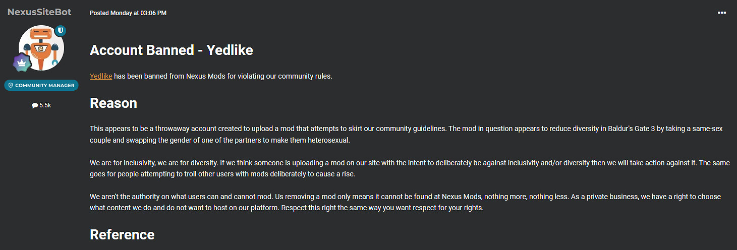 因被強烈抵制！N網刪除《柏德之門3》艾琳變性MOD