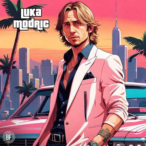 外媒發布足壇球星走進《GTA6》風格圖：梅西、C羅等