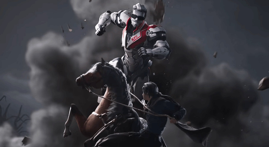 KFC連動《燕雲十六聲》影片公布:決鬥中驚現巨型炸雞!