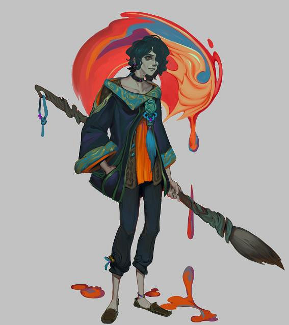 《英雄聯盟》新法師英雄hwei形象一覽