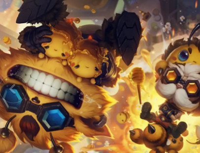 《lol》小蜜蜂系列皮膚一覽