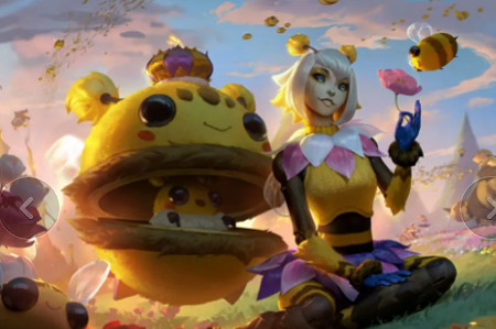 《lol》小蜜蜂系列皮膚一覽