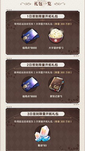 崩壞星穹鐵道1.5版本第二期超話簽到活動玩法介紹