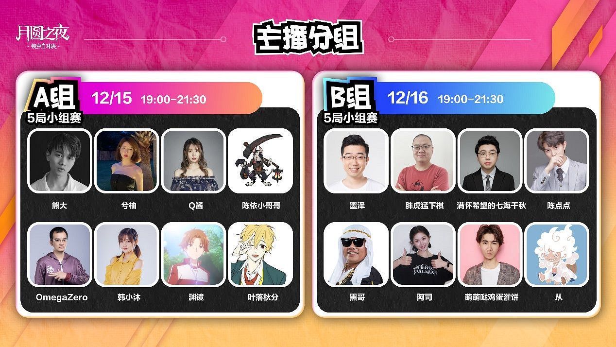 團建再臨！《月圓之夜》主播集結開啟狂歡！