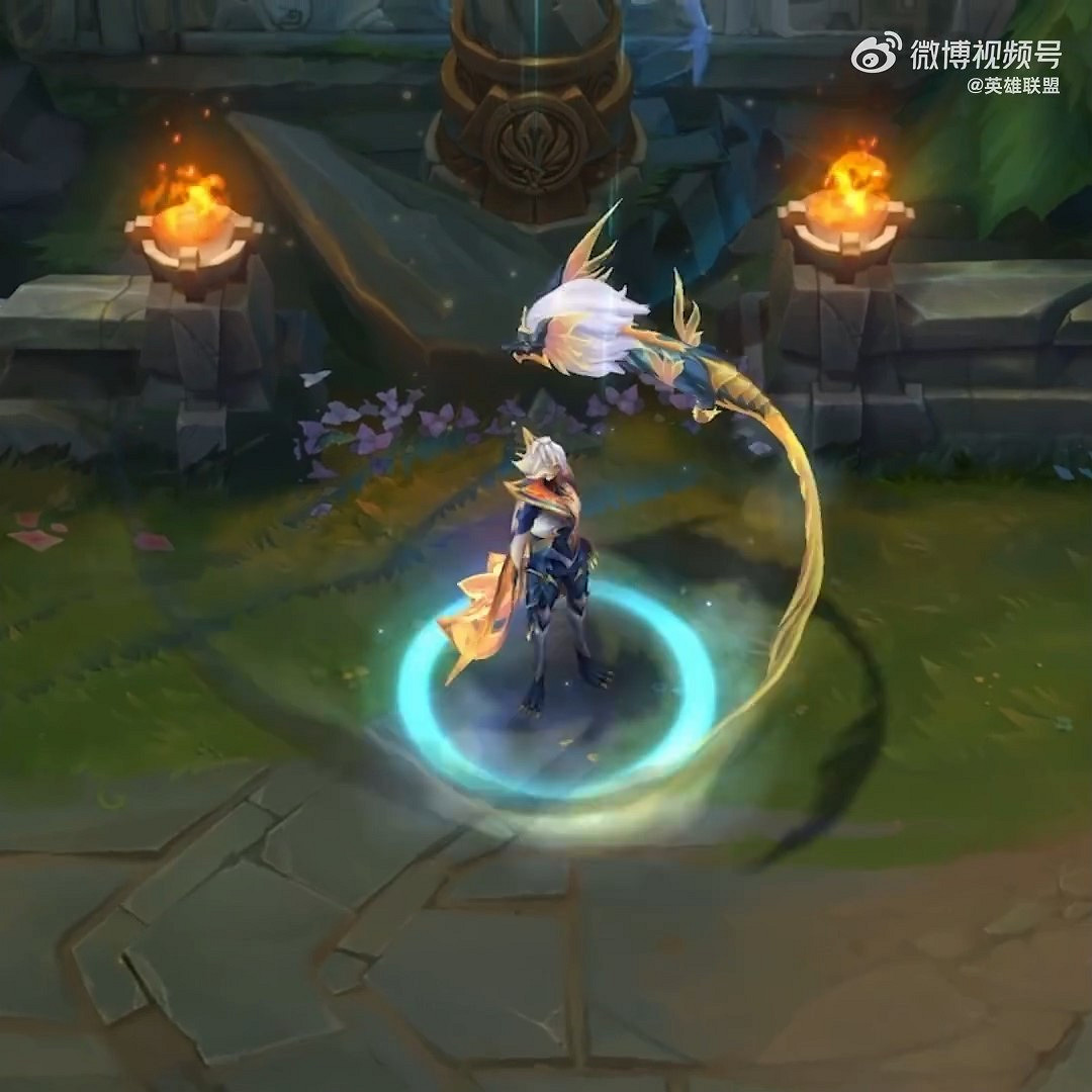 《英雄聯盟》“神龍尊者”系列皮膚展示 薇恩太美啦