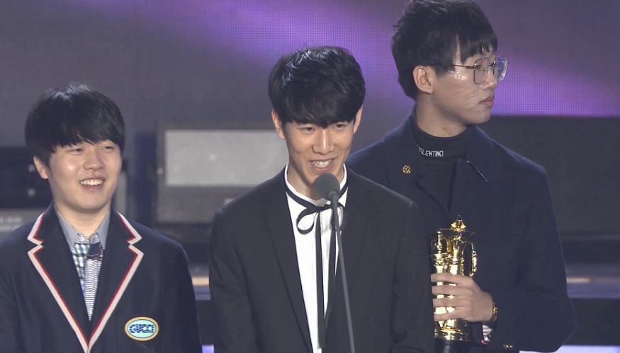 《英雄聯盟》theshyS8奪冠照一覽