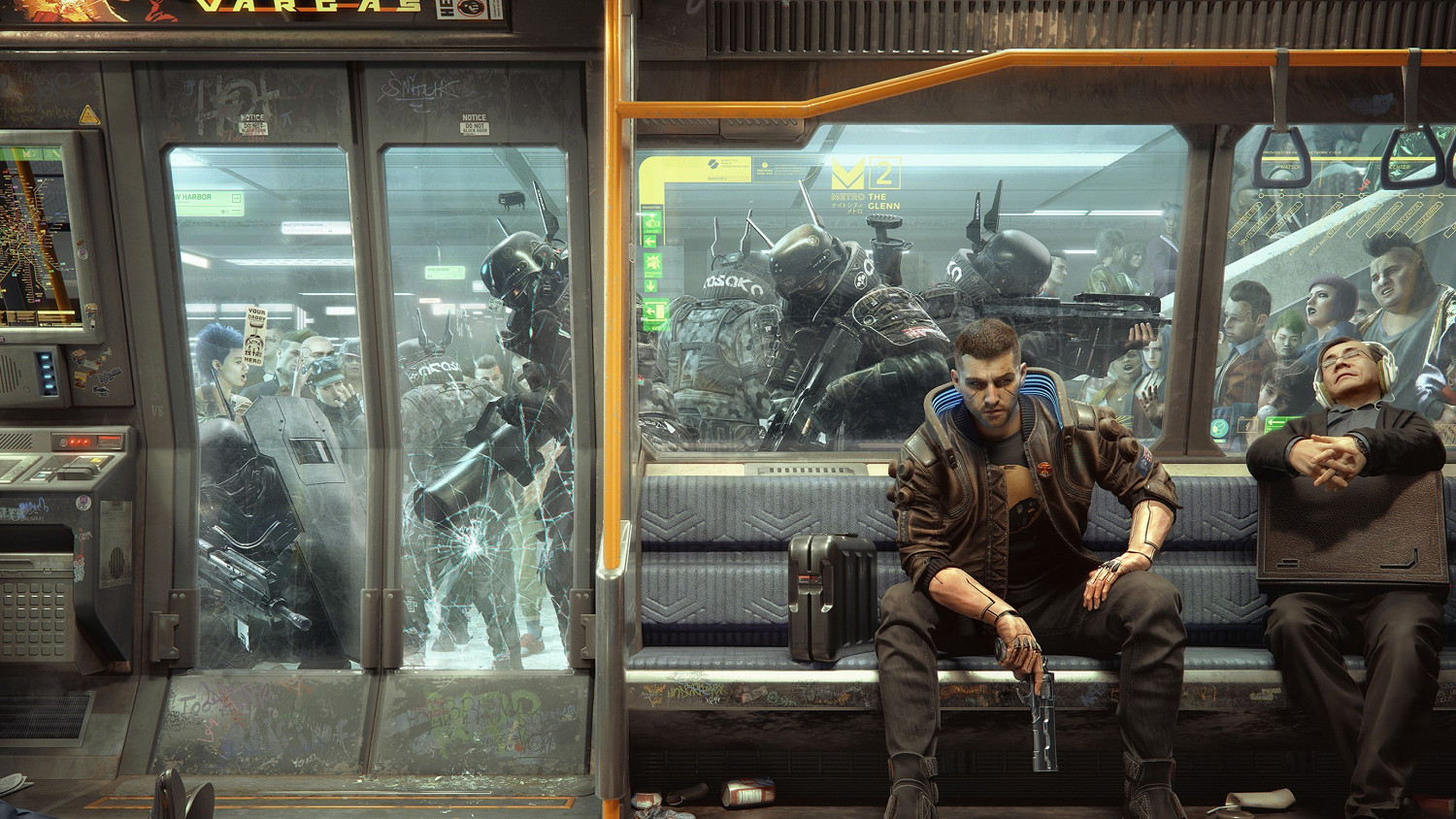 有心了!《2077》地鐵的中配演員為上海地鐵播音員! 有心了!《2077》地鐵的中配演員為上海地鐵播音員!