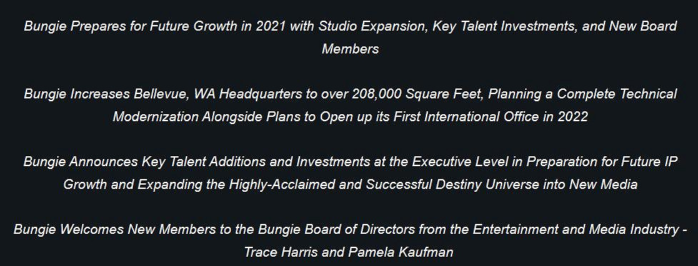 裁員、削減成本，被索尼收購的Bungie 將何去何從?