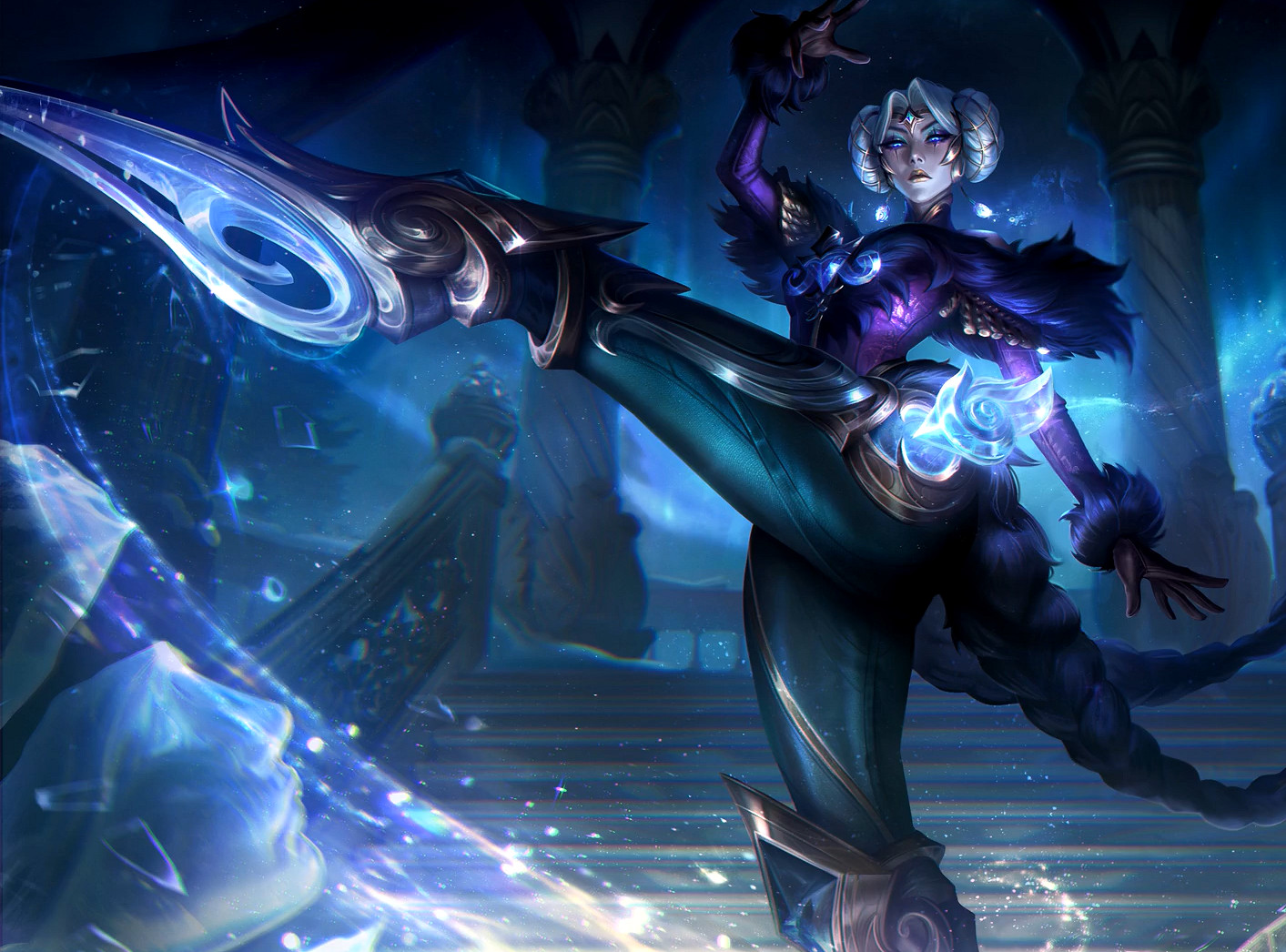 《LOL》北極星卡蜜爾皮膚效果預覽介紹 《LOL》北極星卡蜜爾皮膚效果預覽介紹