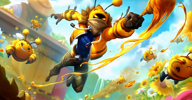 《lol》小蜜蜂系列皮膚一覽