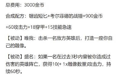 《LOL》2024裝備改動一覽