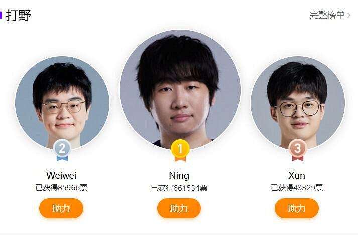 《英雄聯盟》lpl全明星投票入口官網一覽