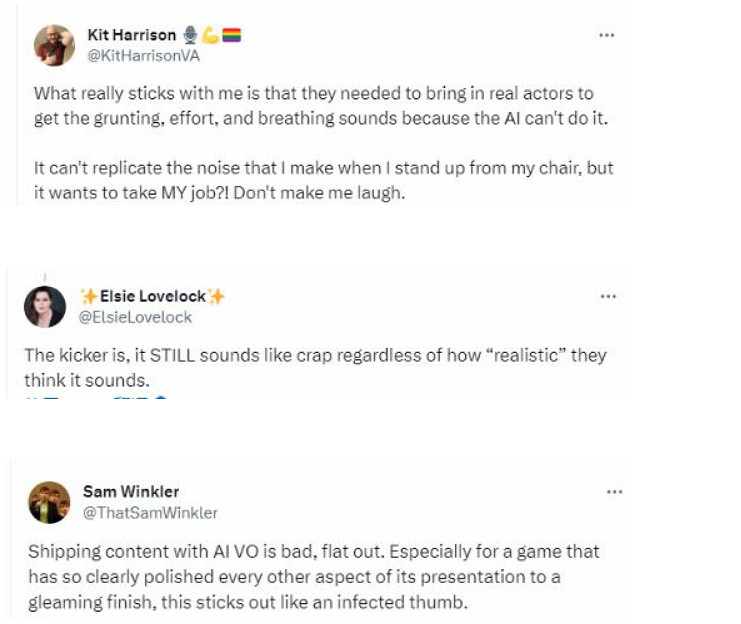 《the finals》配音事件說明