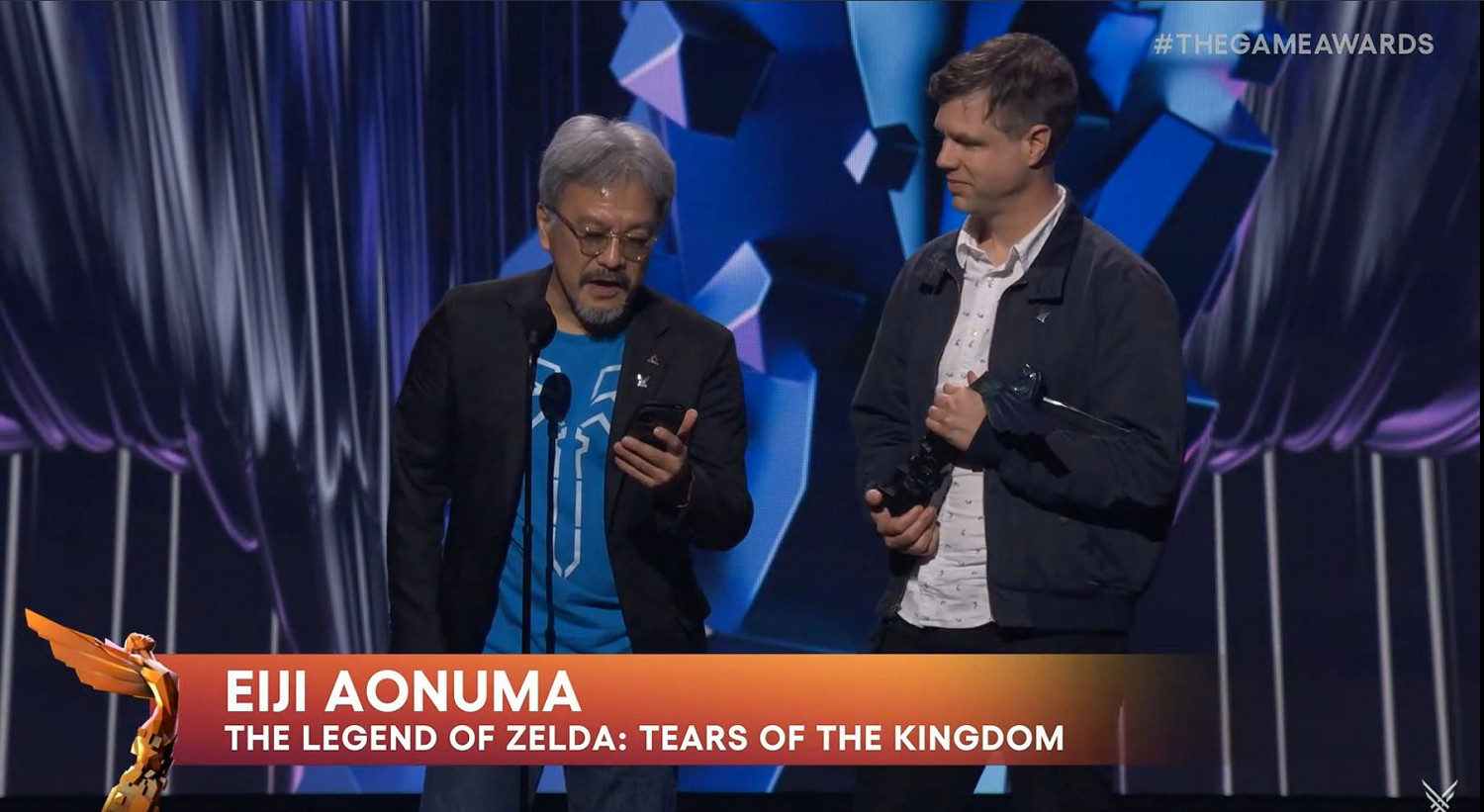 TGA23：最佳動作冒險遊戲《塞爾達傳說：王國之淚》