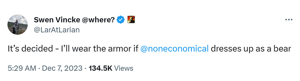 TGA23：《柏德之門3》得年度 拉瑞安創始人稱不可思議