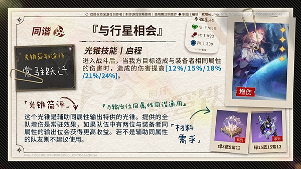 崩壞星穹鐵道寒鴉光錐推薦