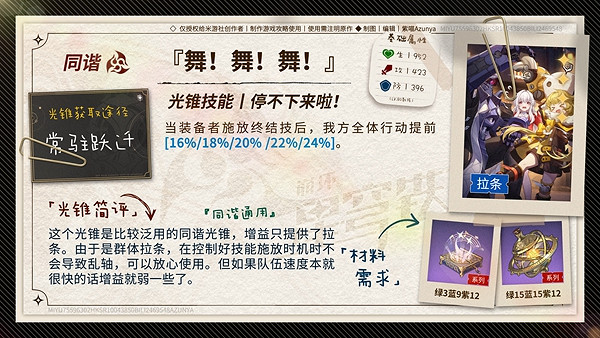 崩壞星穹鐵道寒鴉光錐推薦