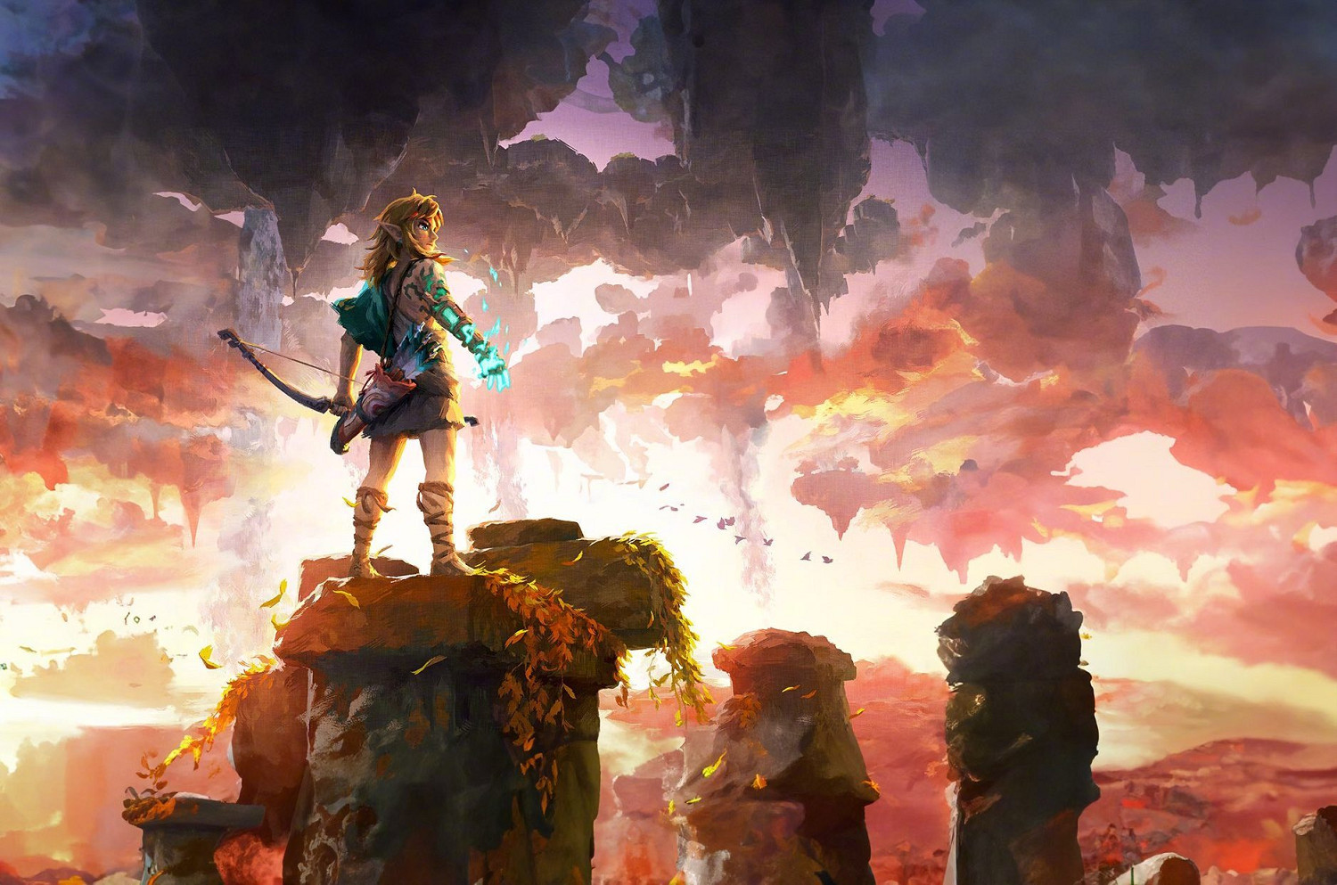 《塞爾達傳說：王國之淚》TGA獲獎紀念壁紙無字版