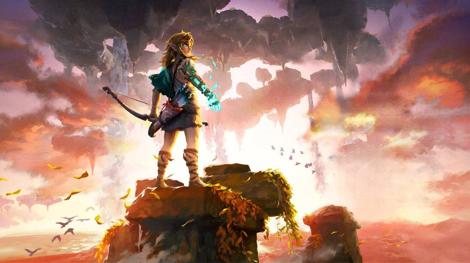 《塞爾達傳說：王國之淚》TGA獲獎紀念壁紙無字版