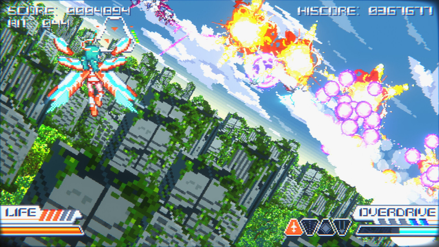 街機風軌道射擊《幻耀的羽毛》上架Steam！支援中文