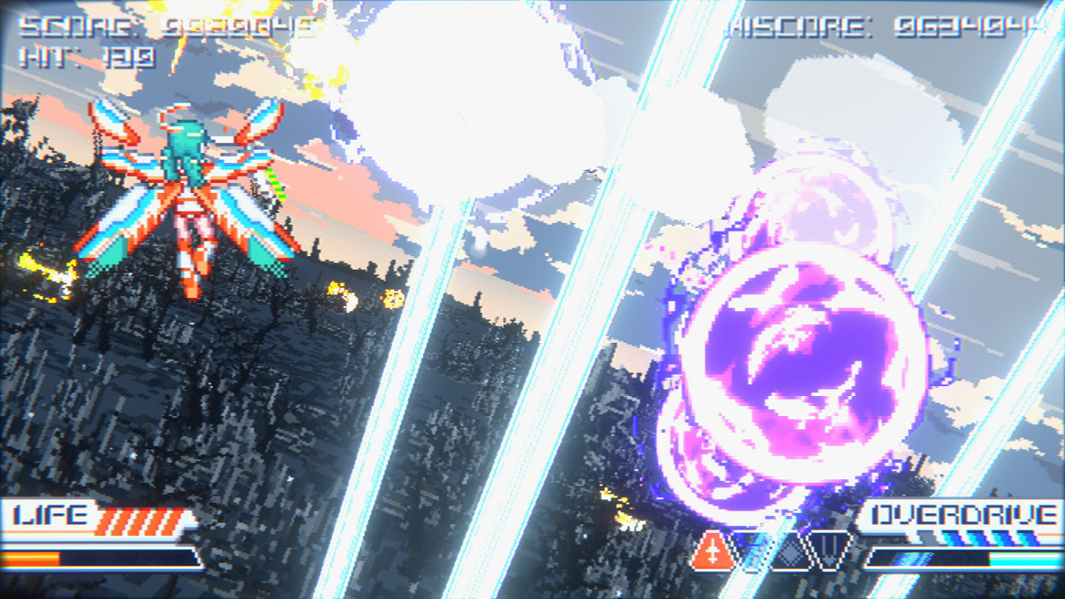 街機風軌道射擊《幻耀的羽毛》上架Steam！支援中文