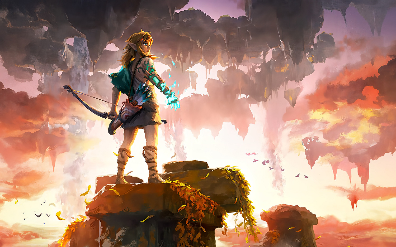 《塞爾達傳說：王國之淚》TGA獲獎紀念壁紙無字版