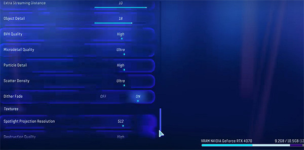 《阿凡達潘朵拉邊境》RTX 4070遊玩介紹 《阿凡達潘朵拉邊境》RTX 4070遊玩介紹