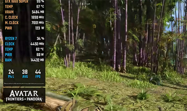 《阿凡達潘朵拉邊境》1660ti中畫質遊玩介紹