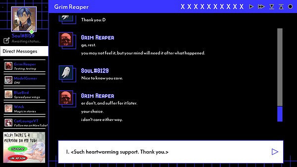 好評如潮!視覺冒險《與死神的約會》Steam免費推出 好評如潮!視覺冒險《與死神的約會》Steam免費推出