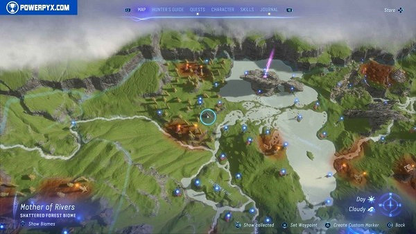 《阿凡達潘朵拉邊境》高清大地圖