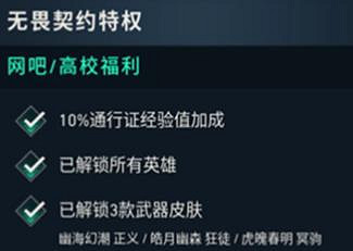 《特戰英豪》高校特權持續時間介紹