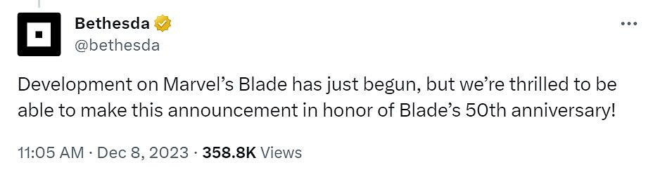 《漫威刀鋒戰士》確認是單人遊戲 開發工作才剛開始! 《漫威刀鋒戰士》確認是單人遊戲 開發工作才剛開始!