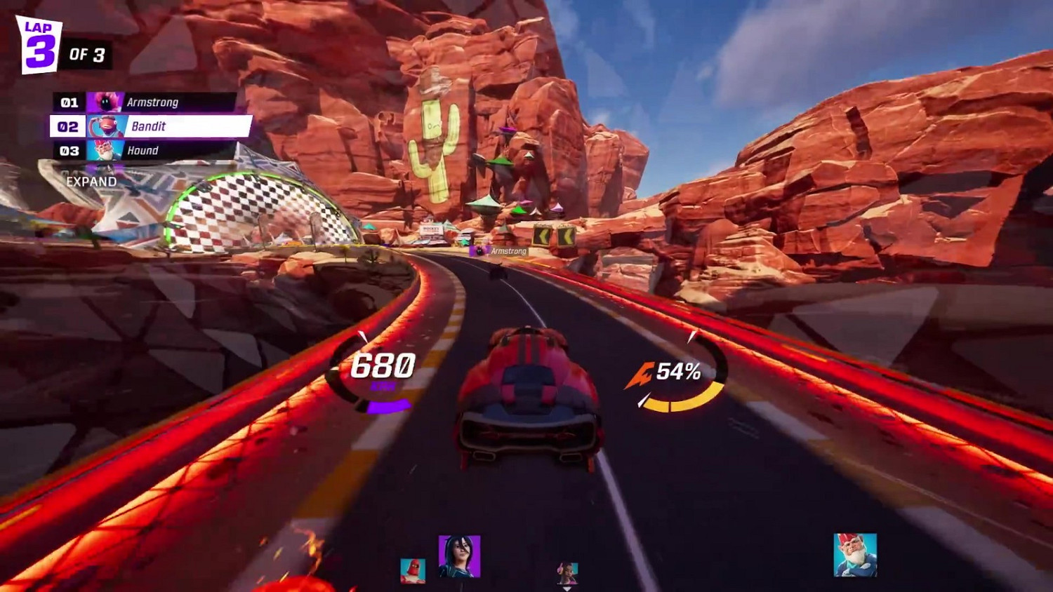 《火箭競速》在要塞英雄中亮相 同時遊戲玩家超50萬