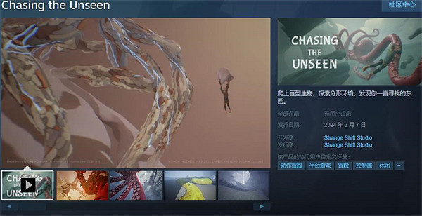《Chasing the Unseen》宣布將於2024年3月正式發售