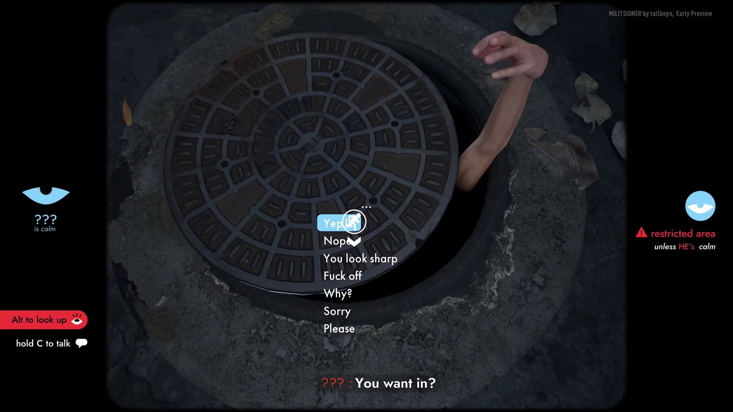 逃離巨人警察 反烏托邦超現實恐怖遊戲《Militsioner》放出10分鐘展示