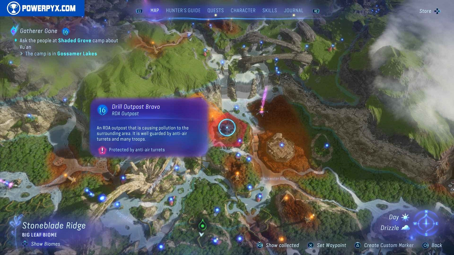 《阿凡達潘朵拉邊境》金洛森林哨站點一覽