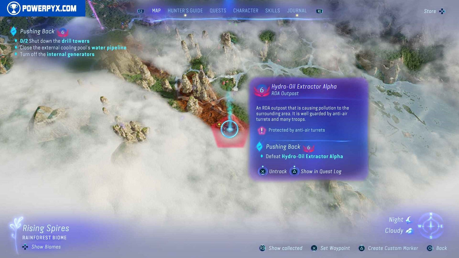 《阿凡達潘朵拉邊境》主線哨站點一覽 《阿凡達潘朵拉邊境》主線哨站點一覽