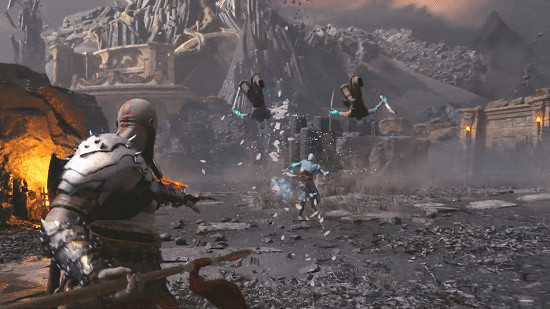 《戰神5》DLC“英靈神殿”新實機展示賞:遊戲總監亮相