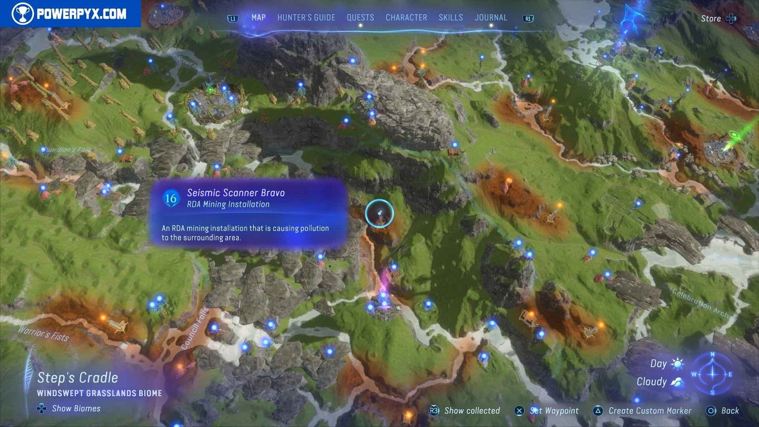 《阿凡達潘朵拉邊境》上層平原RDA設施點一覽 《阿凡達潘朵拉邊境》上層平原RDA設施點一覽