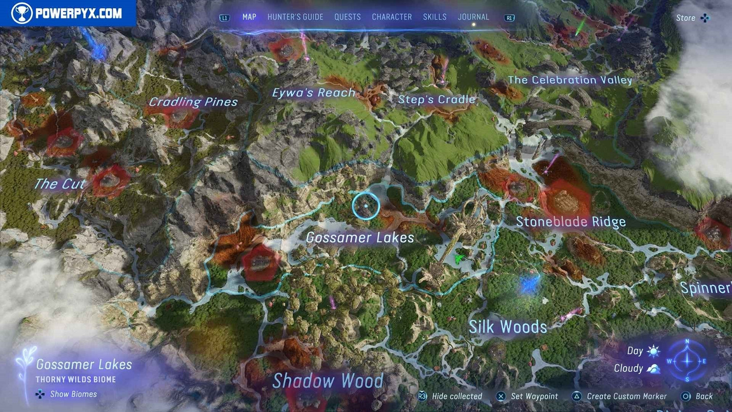 《阿凡達潘朵拉邊境》金洛森林圖騰位置一覽