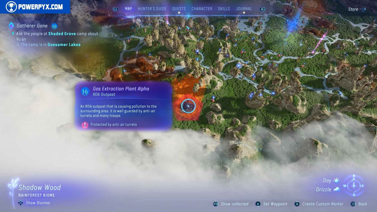 《阿凡達潘朵拉邊境》金洛森林哨站點一覽