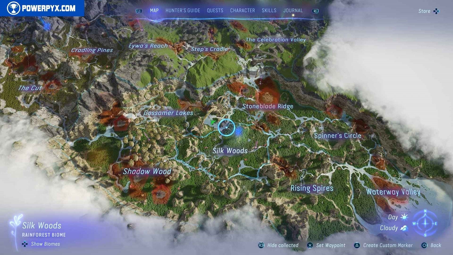 《阿凡達潘朵拉邊境》金洛森林圖騰位置一覽